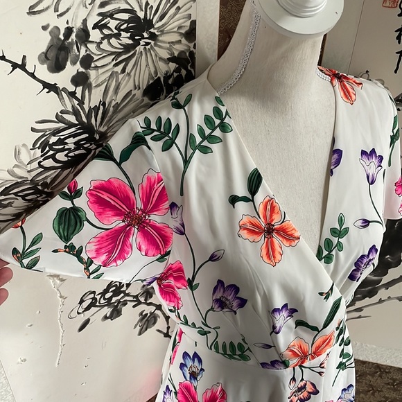 Express Flutter sleeve Dress - Picture 5 of 5